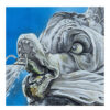Diego Azzola, Sapphirus, 2026, olio e acrilico su tela, 20x20 cm